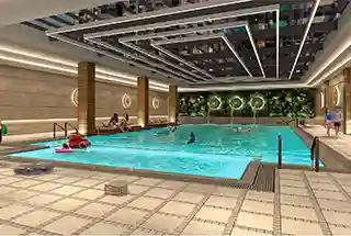 Swimming Pool at Runwal The Central Park
