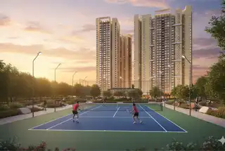 Tennis Court at Runwal The Central Park